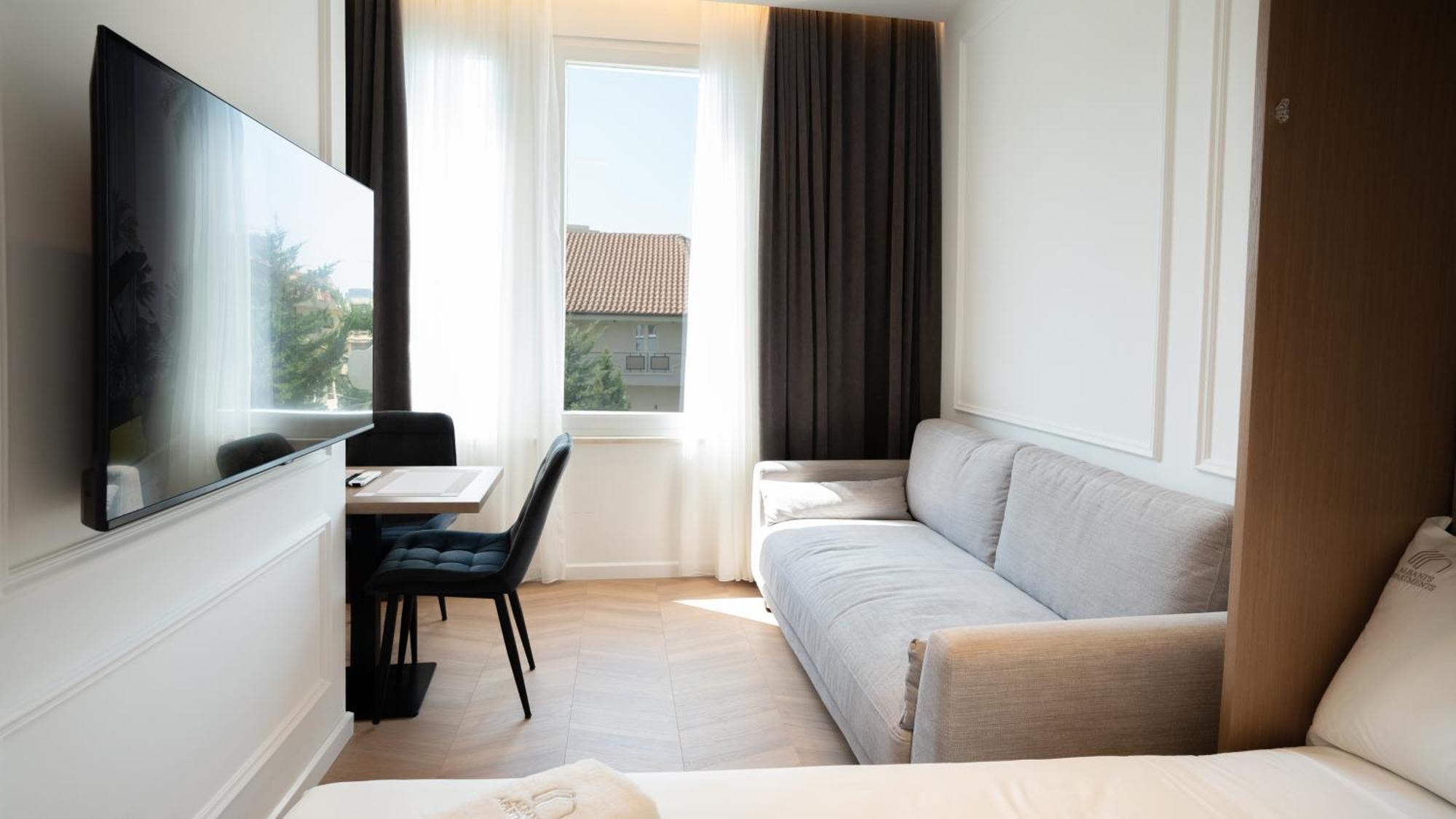Albani'S Apartment Tirana Bagian luar foto